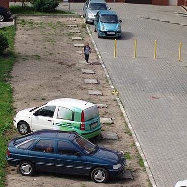 Kierowcy pukaj si w gow. Po szeciu latach zlikwidowano parking