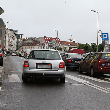 Daszyskiego powinna by szersza