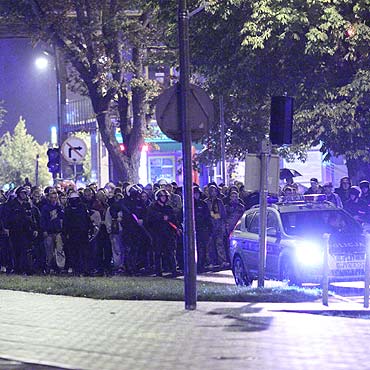 Zarzuty i rodki zapobiegawcze w konsekwencji zatrzyma po meczu w winoujciu