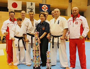 Świnoujścianie w ojczyźnie karate