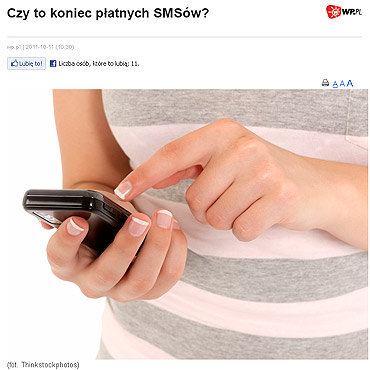 Czy to koniec patnych SMSw?