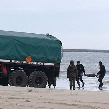 Bojowa operacja Marynarki Wojennej na Zatoce Pomorskiej
