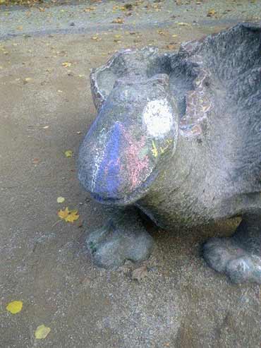 Pokolorowali Telesfora 