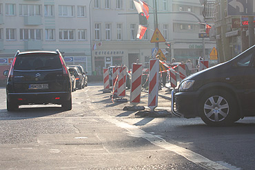Remont w centrum. Kierowcy nie wiedzą jak jeździć