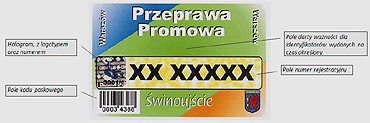 Wchodzą nowe identyfikatory na prom. Będą miały więcej zabezpieczeń
