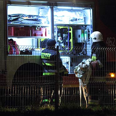 Chomino: Ogie w hali produkujcej brykiet