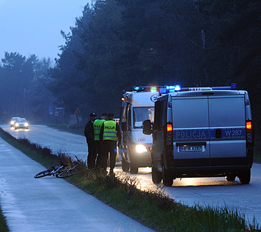 Wtpliwe potrcenie na Karsiborskiej. Policja nie potwierdza wersji rowerzysty