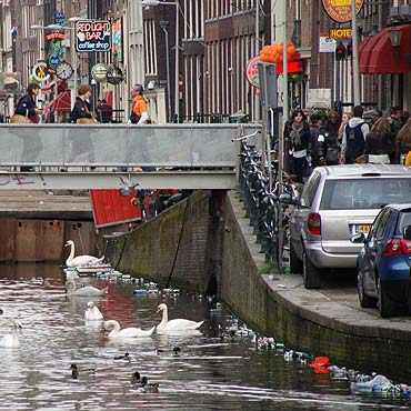 W Amsterdamie jest jeszcze brudniej 