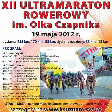 Zapowied maratonu w winoujciu