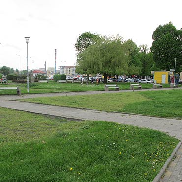 Skwerek jak z lat 80