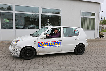 Pawe Pietrowski jak Robert Kubica