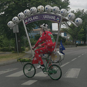 EURO 2012 tu tu. Tymczasem na ulicach winoujcia...
