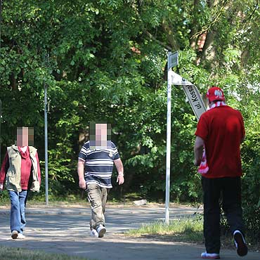 Zdewastowali drogowskazy wzdu Wojska Polskiego