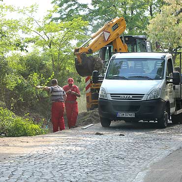 Poszerzaj drog na ul. Jachtowej