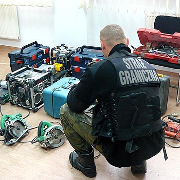 Skonfiskowali sprzt za 23 tys. zotych. Kradziony?