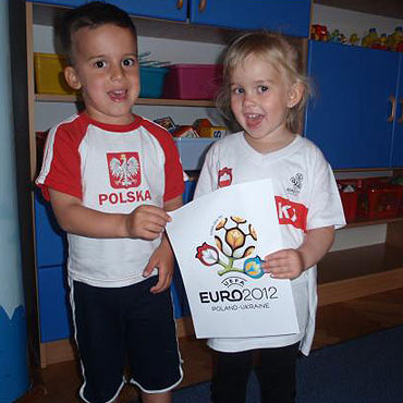 Euro 2012 w Przedszkolu Miejskim nr 10 „Kolorowy wiat”