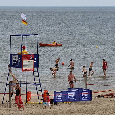 Zamieszanie z bojami na kpieliskach