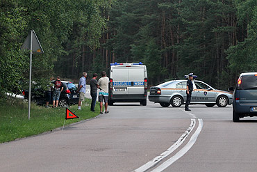 Niebezpieczna „nawrotka” na Karsiborskiej. Zderzyły się dwa auta