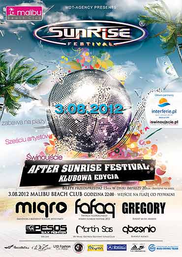 After Party - Sunrise Festival w winoujciu – edycja klubowa! Zobacz filmy!