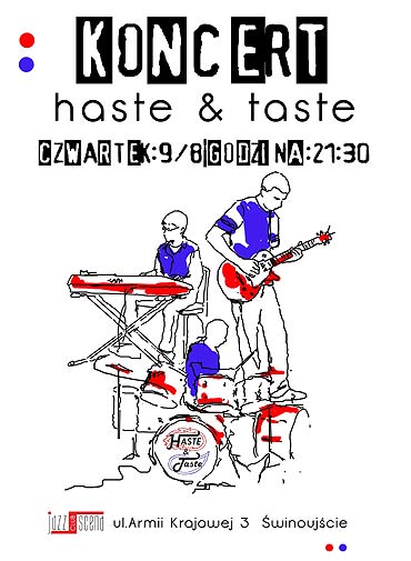 HASTE & TASTE ponownie w Jazz Club Scena