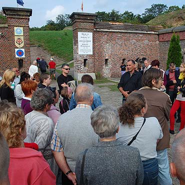 Zwiedzali forty za darmo. Wielu chętnych