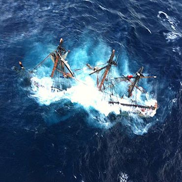 HMS „Bounty” ju nie przypynie… Zobacz film!