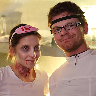 Halloweenowy wieczr w „Scenie”. Zobacz film!