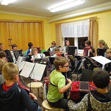 Koncert polsko-niemieckiej dziecięcej Orkiestry Akordeonowej