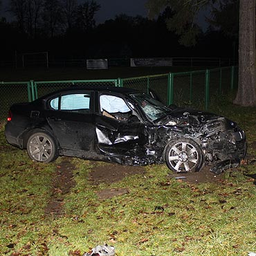 Mieszkaniec winoujcia straci panowanie nad BMW. Zderzy si z renault