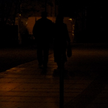 Przyciemniona promenada 