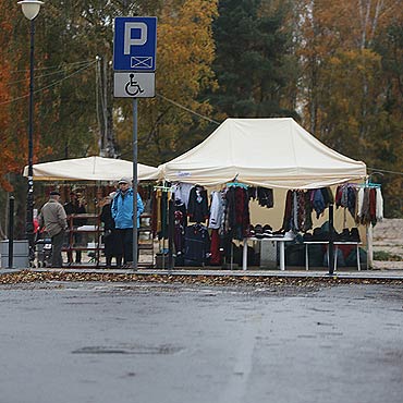 Ciuchy na promenadzie