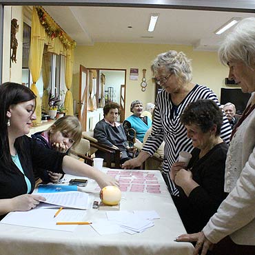 Andrzejki w Dziennym Domu Pobytu