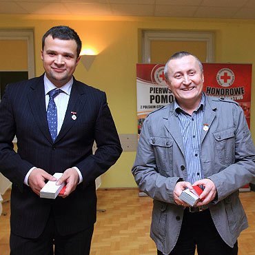 Krwiodawcy odznaczeni