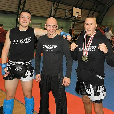 Dwa zote medale w kickboxingu !!!