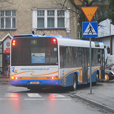 Bd zmiany w kursowaniu winoujskich autobusw