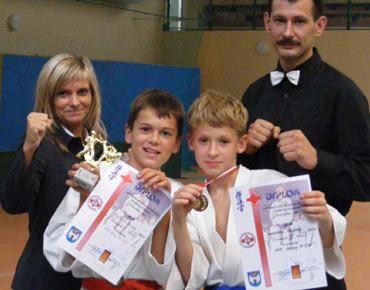 Karate ponad szlabanem