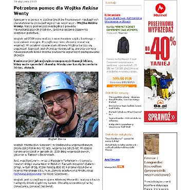 Wojtek „Rekin” Wenta walczy z nowotworem szpiku kostnego. Pilnie potrzebuje pomocy!