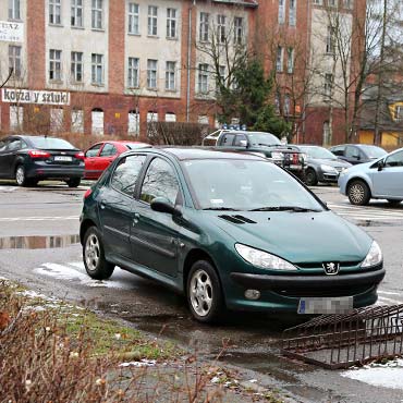 Po naszej interwencji, przestawia auto