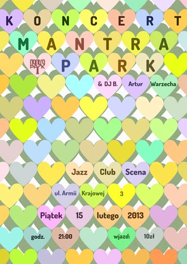 Koncert Mantra Park + dj B w Jazz Club Scena