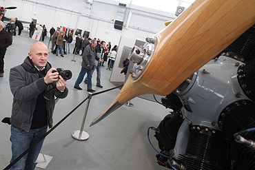 Tumy na dniu otwartym muzeum lotnictwa. Zobacz film i fotogaleri!