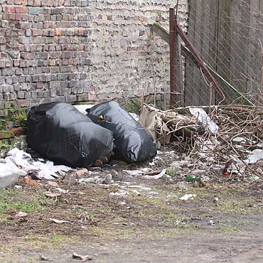 Podrzucaj mieci na parking