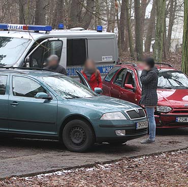 Zajechaa drog i spowodowaa kolizj