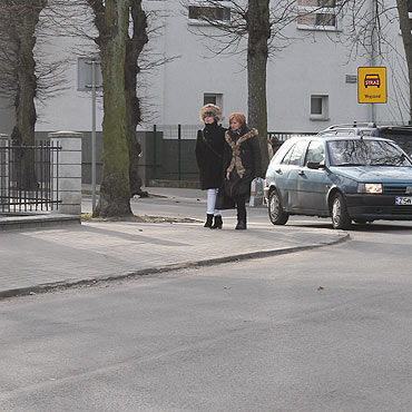 uk na Piastowskiej fatalnie wyprofilowany