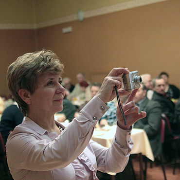Panie i panowie świętowali wspólnie na Warszowie