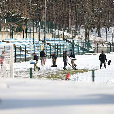 Mecz z Sandecj przeoony