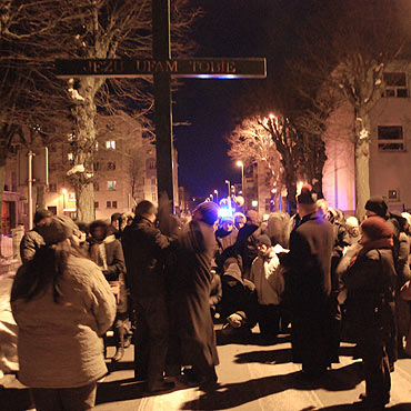 Z krzyżem przez miasto