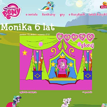 6-letnia Monika udekorowaa pokj. Chciaaby wygra kucyka