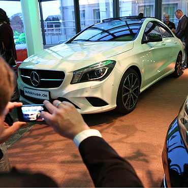 Nowe modele mercedesa wjechay na salony