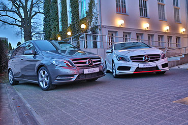 Nowe modele mercedesa wjechay na salony