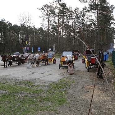 Z placu przy granicy znikną dorożki